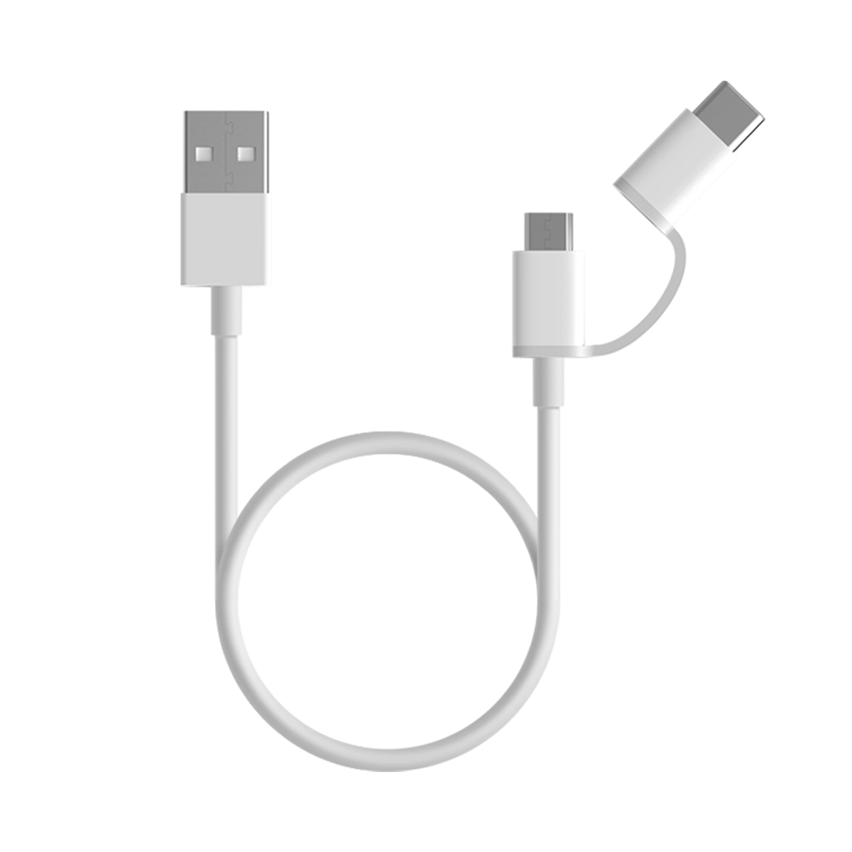 Mi 2-in-1 USB Cable (Micro USB to Type C)