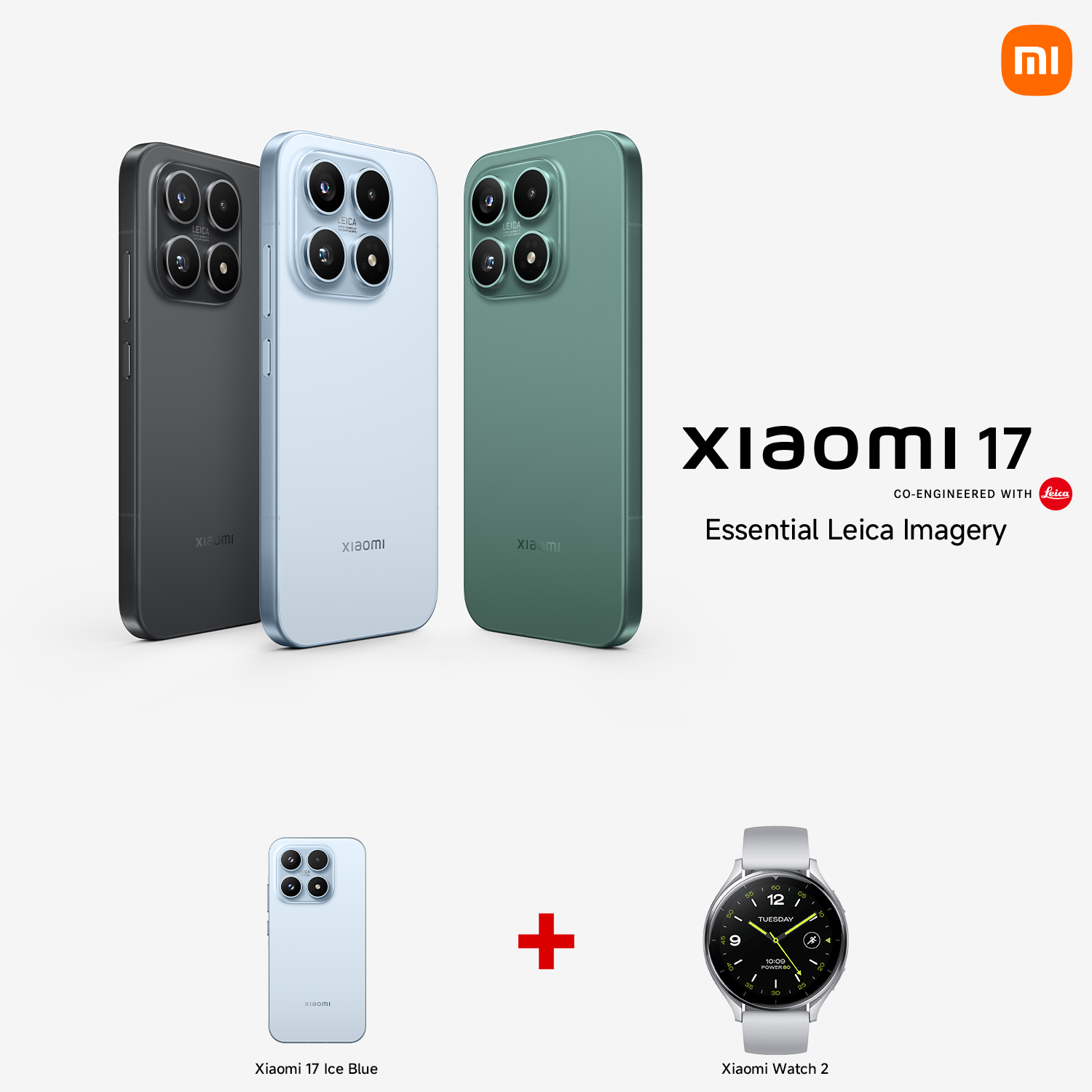 Xiaomi 17 12GB RAM 512GB ROM+ Watch 2 Bundle