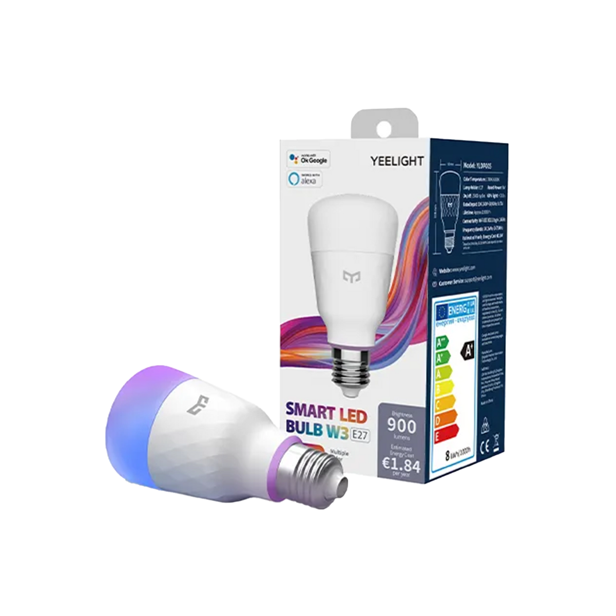 Yeelight Smart LED Bulb W3 (E27 /Multiple Color)