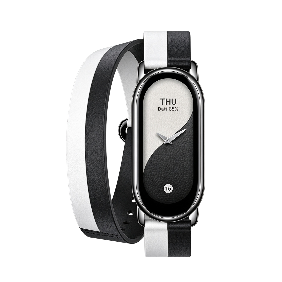 Xiaomi Smart Band 8/9 Double wrap Black and White