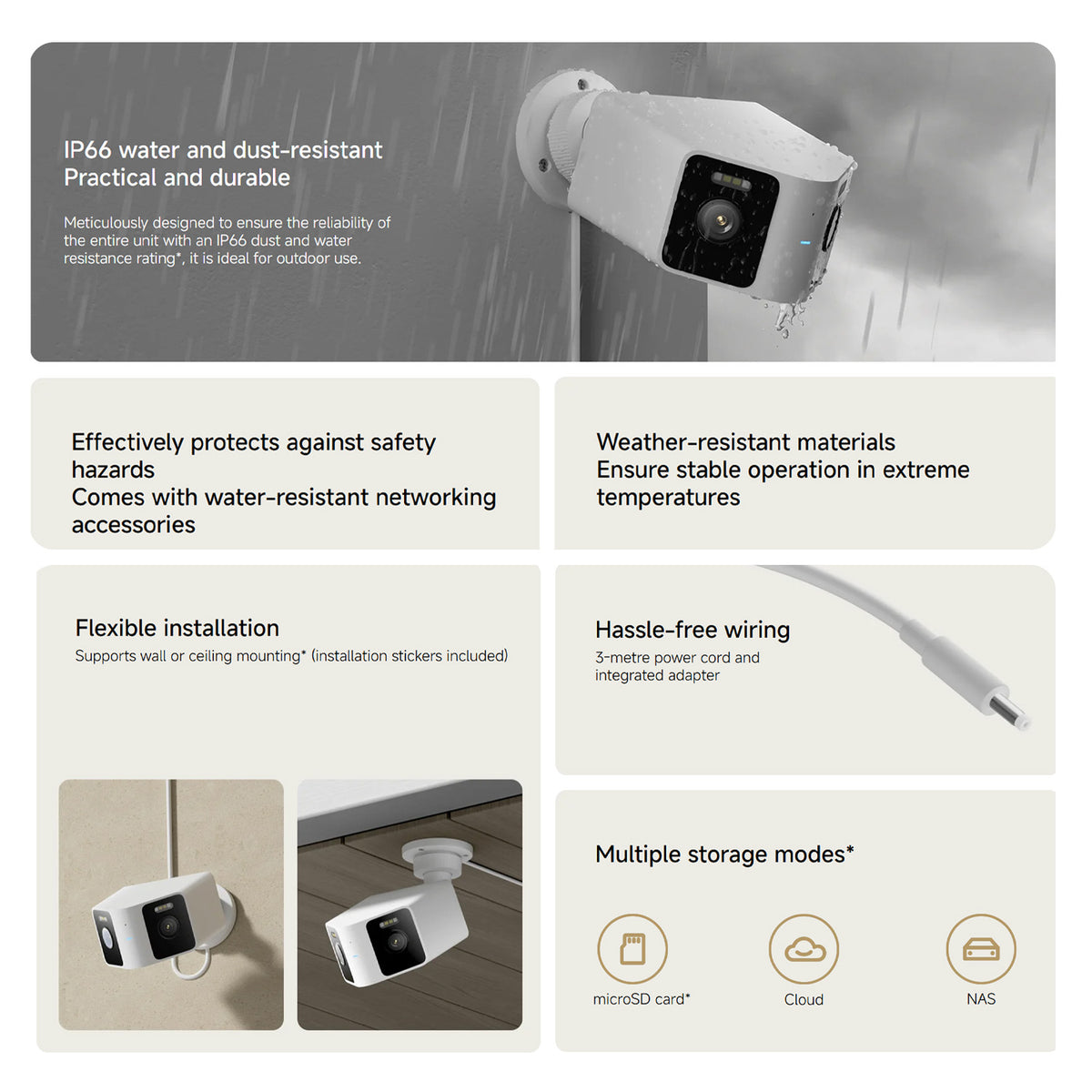 Xiaomi Outdoor Camera CW100 Dual EU