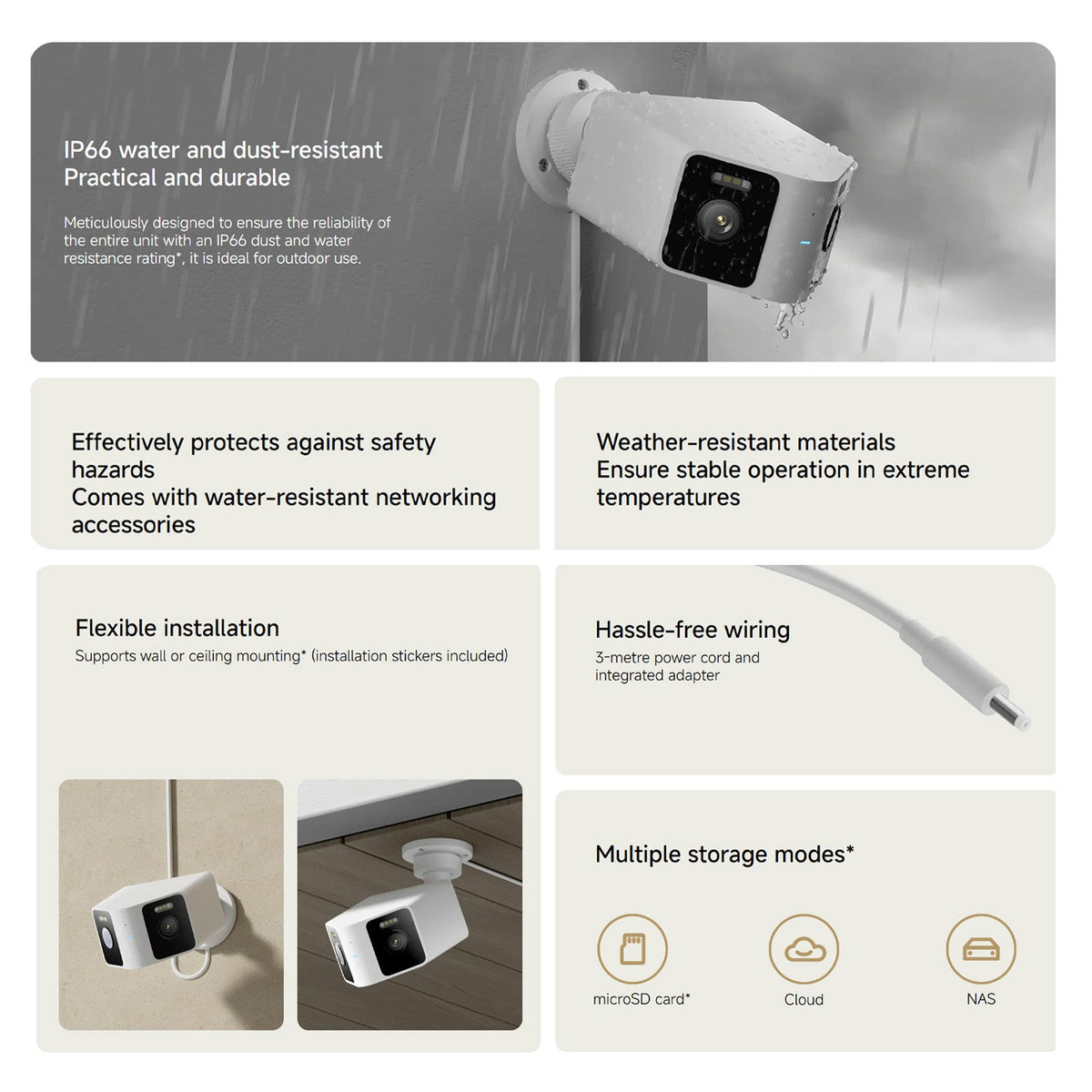 Xiaomi Outdoor Camera CW100 Dual EU - Class C
