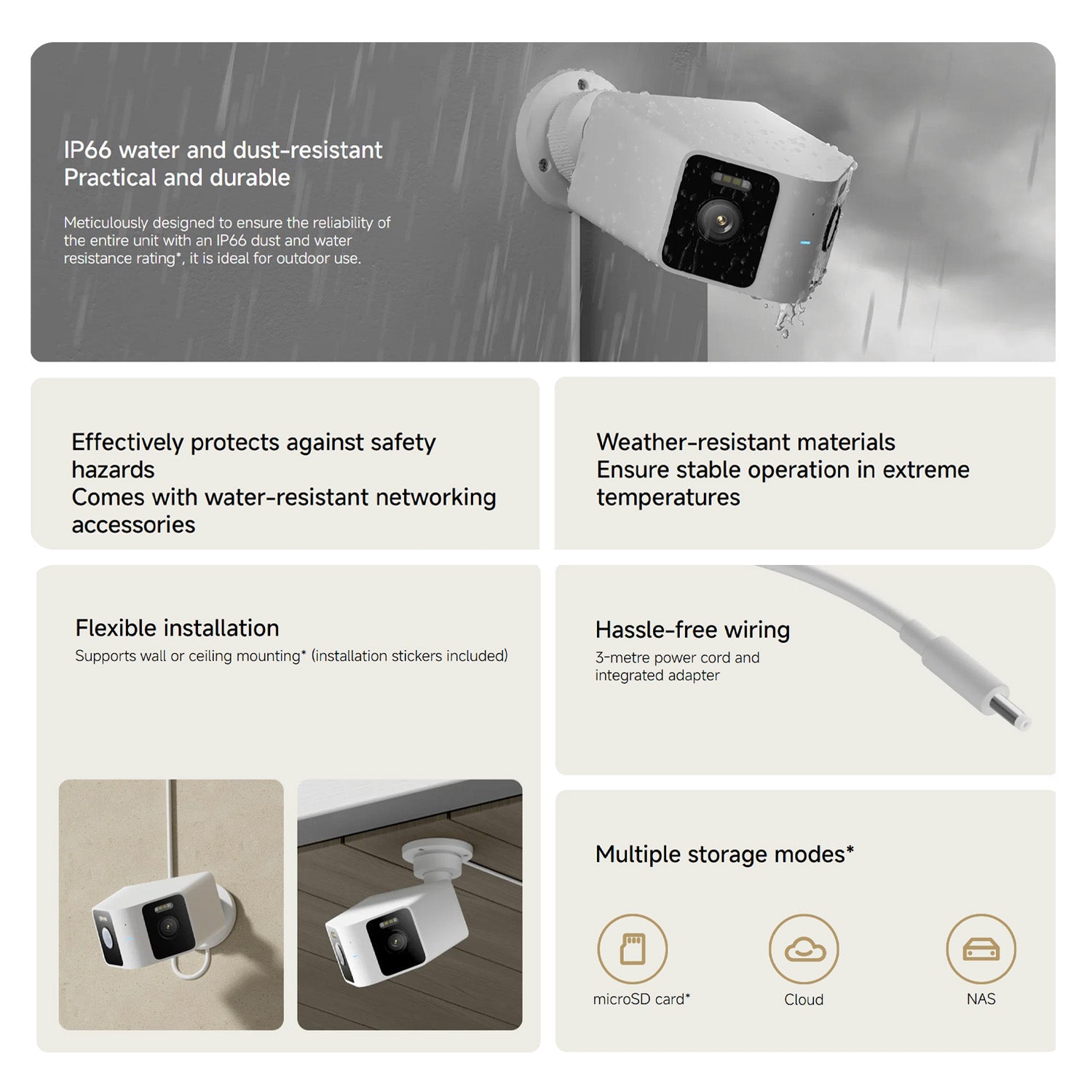 Xiaomi Outdoor Camera CW100 Dual EU - Class C