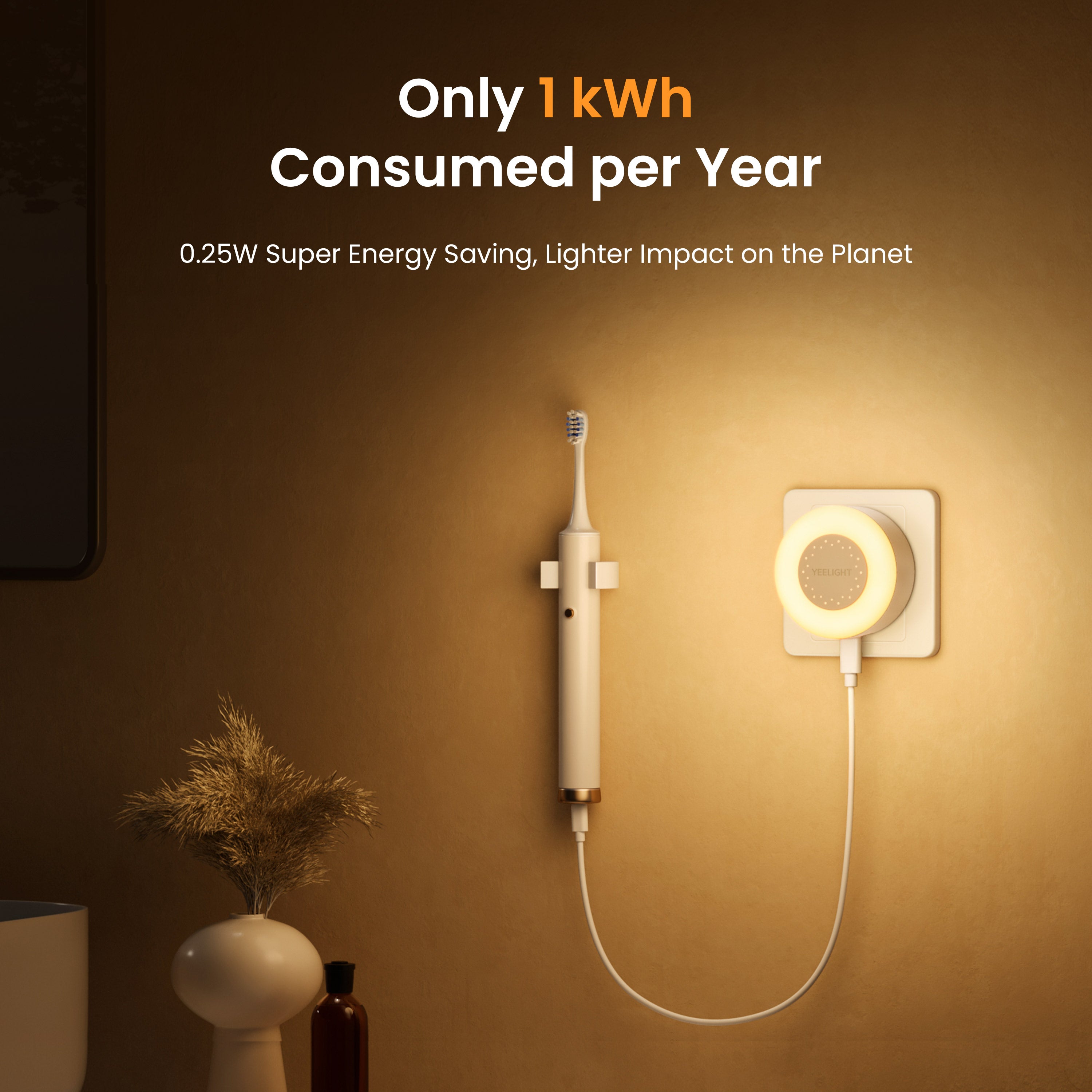 Yeelight USB-C Charger With Nightlight Function - Jelly 4 Plus