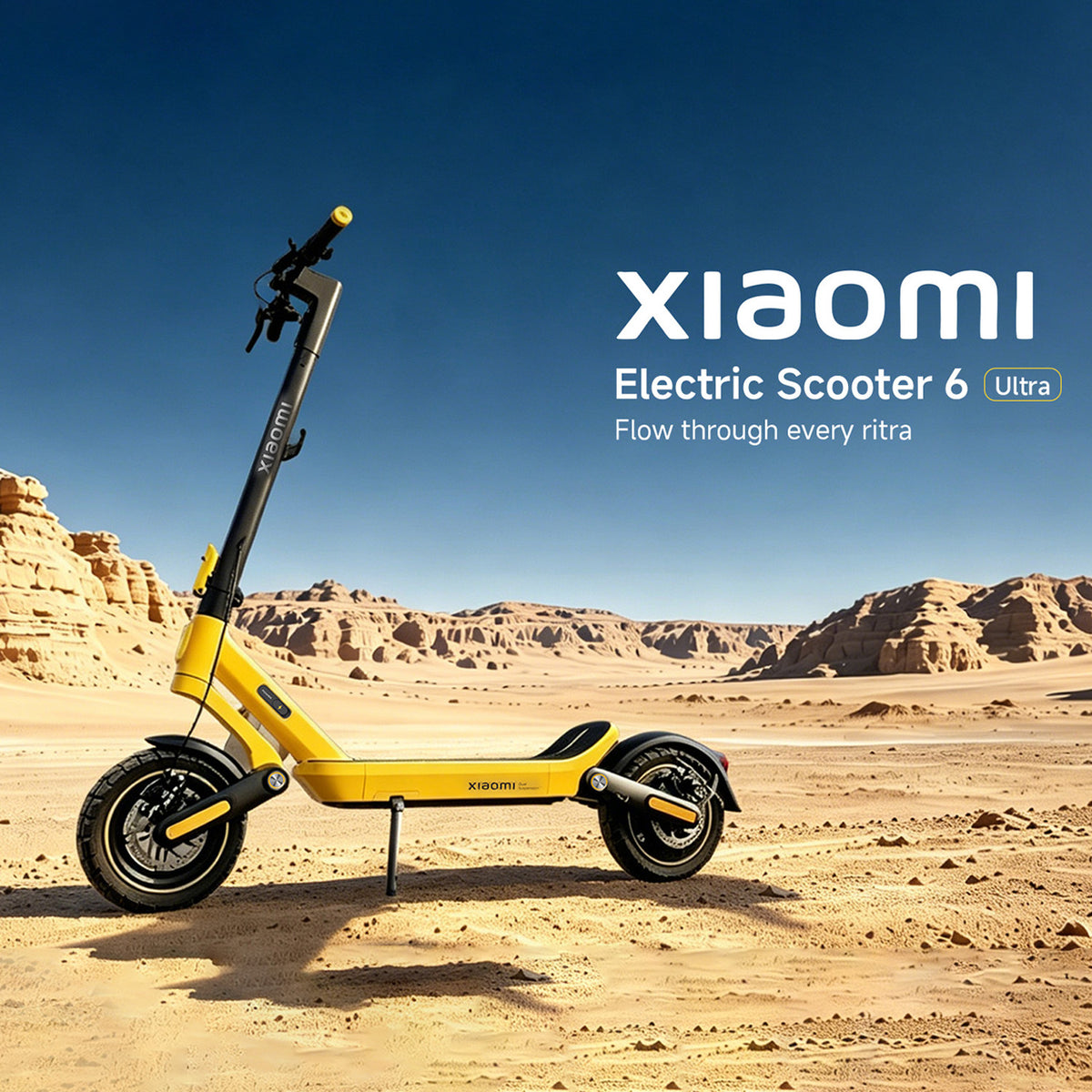 Xiaomi Electric Scooter 6 Ultra GL Räckvidd: 75 km