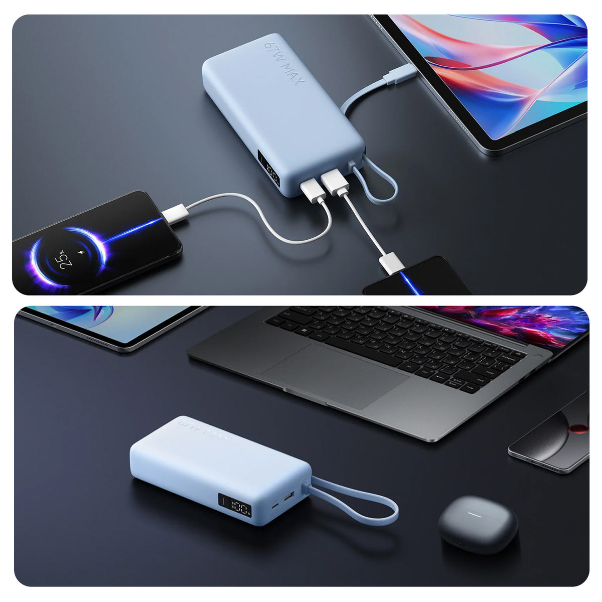 Xiaomi 67W Power Bank 20000 (Integrated Cable)