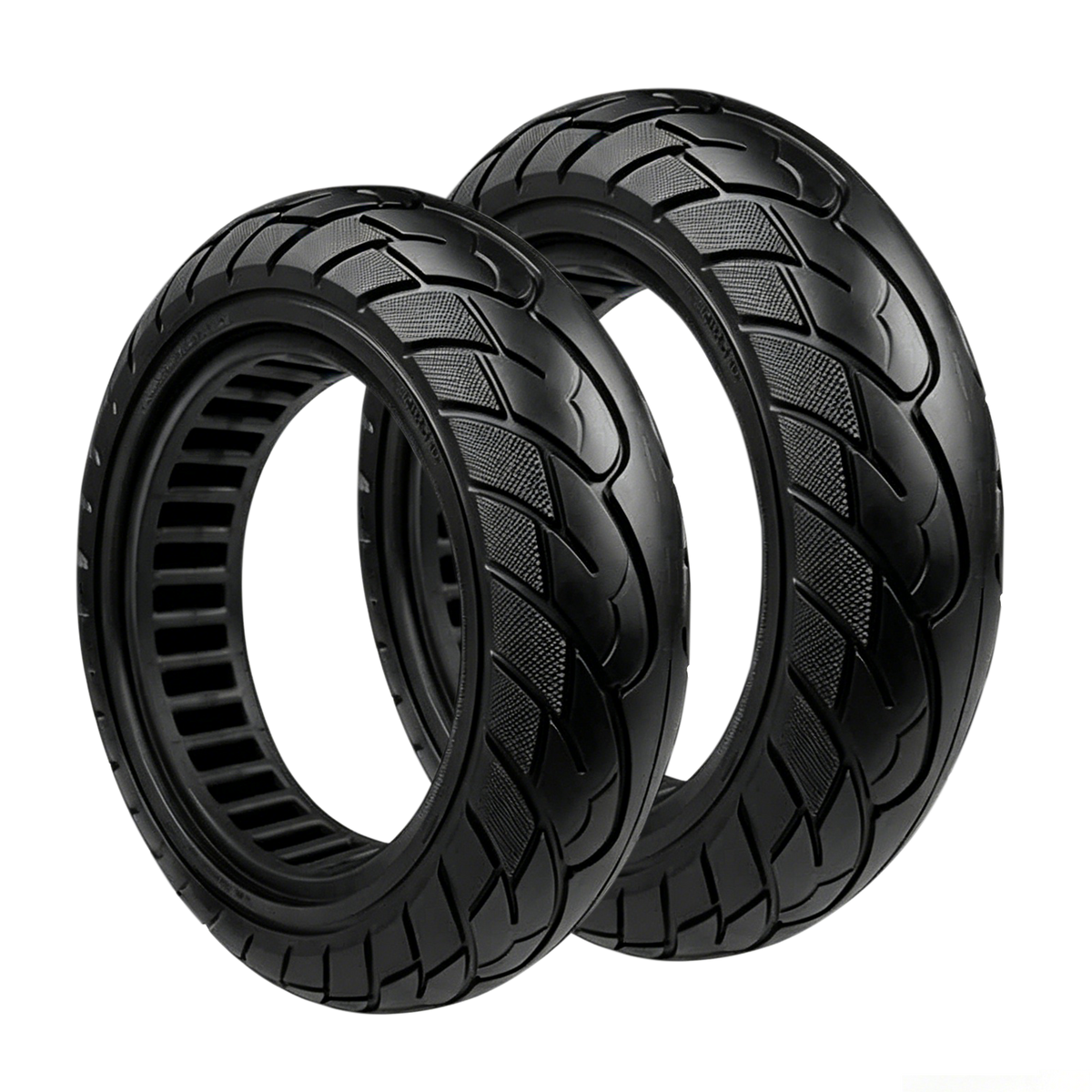 2st Punkteringsfritt "Honeycom däck till scooter med 10" Xiaomi 4 / 4 Lite 2nd Gen