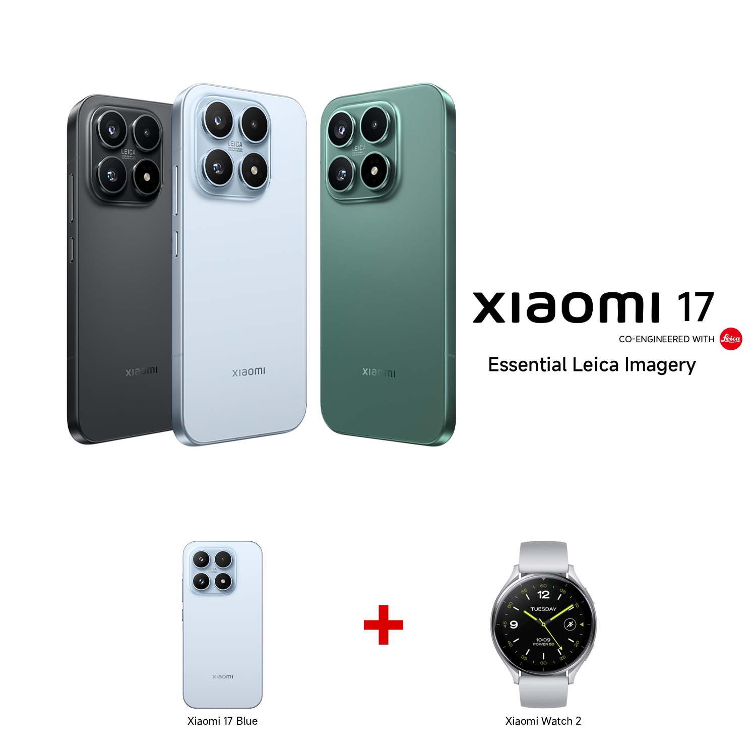 Xiaomi 17 5G 12GB RAM 512GB ROM+ Watch 2 Bundle