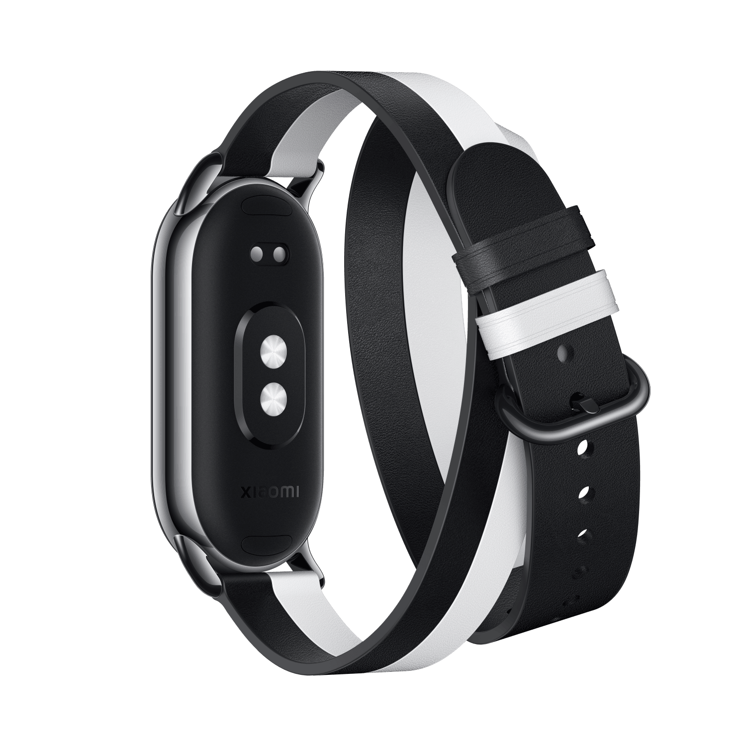 Xiaomi Smart Band 8 Double wrap Black and White