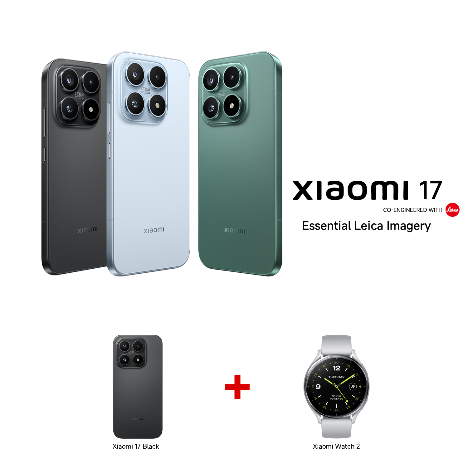 Xiaomi 17 5G 12GB RAM 512GB ROM+ Watch 2 Bundle