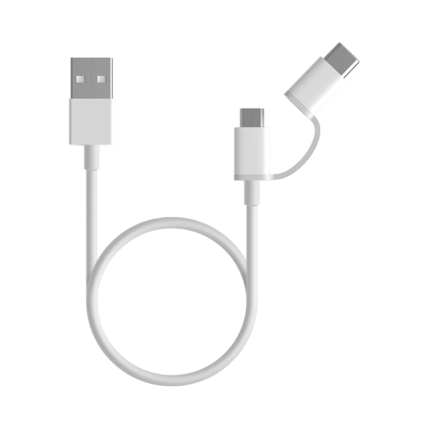 Mi 2-in-1 USB Cable (Micro USB to Type C)