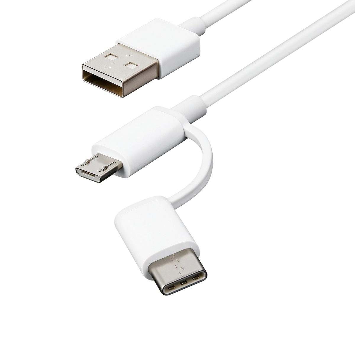 Mi 2-in-1 USB Cable (Micro USB to Type C)