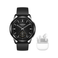 Xiaomi Watch S3 Black+ Redmi buds 6 Lite