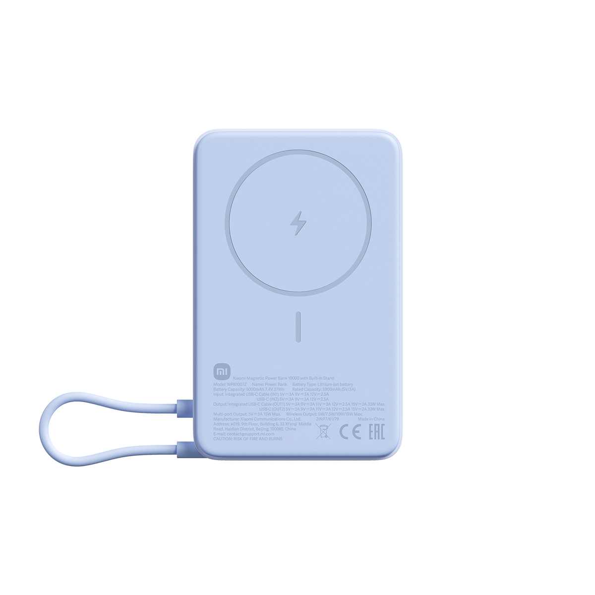 Xiaomi Magnetic Power Bank 10000 with Built-in Stand