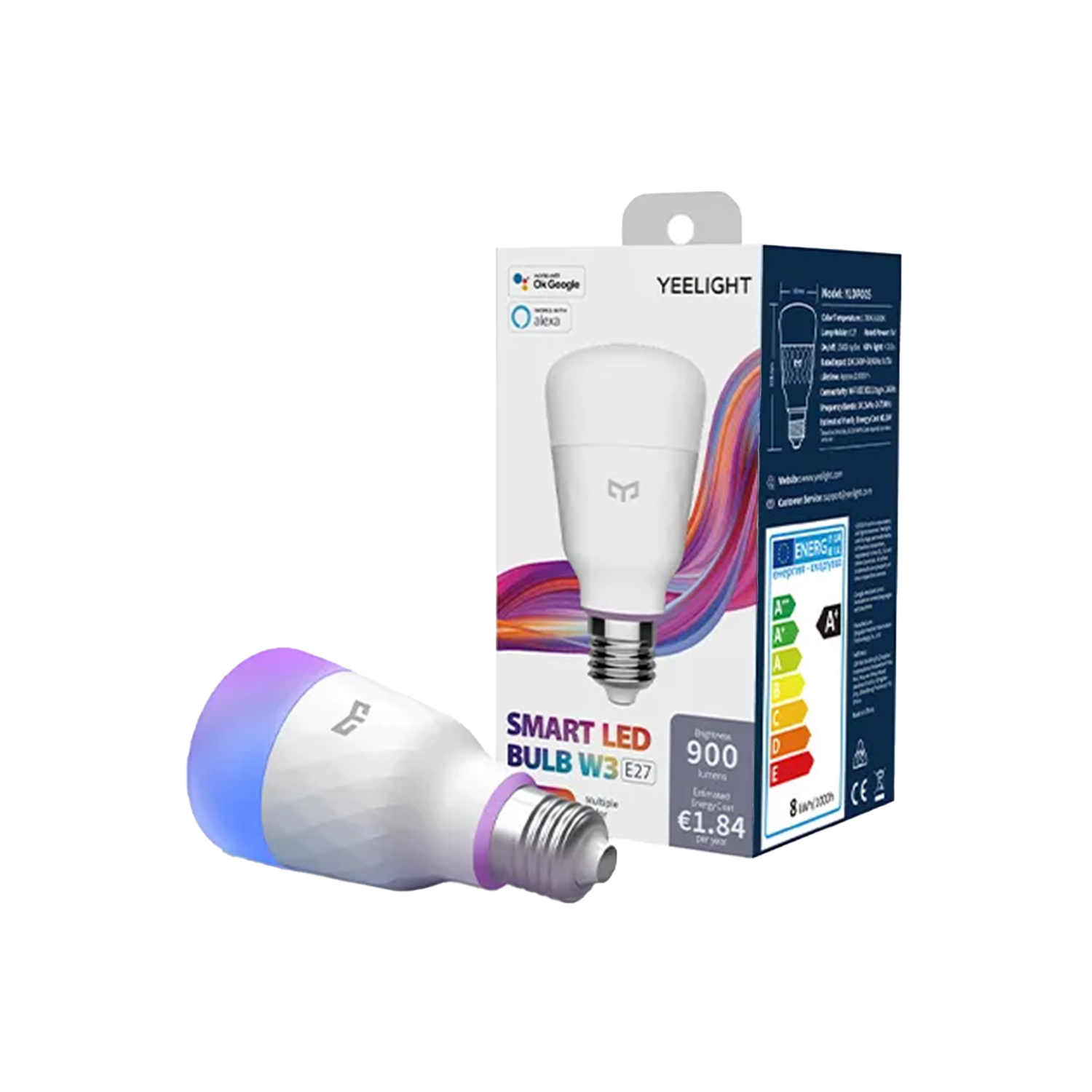 Yeelight Smart LED Bulb W3 (E27 /Multiple Color)