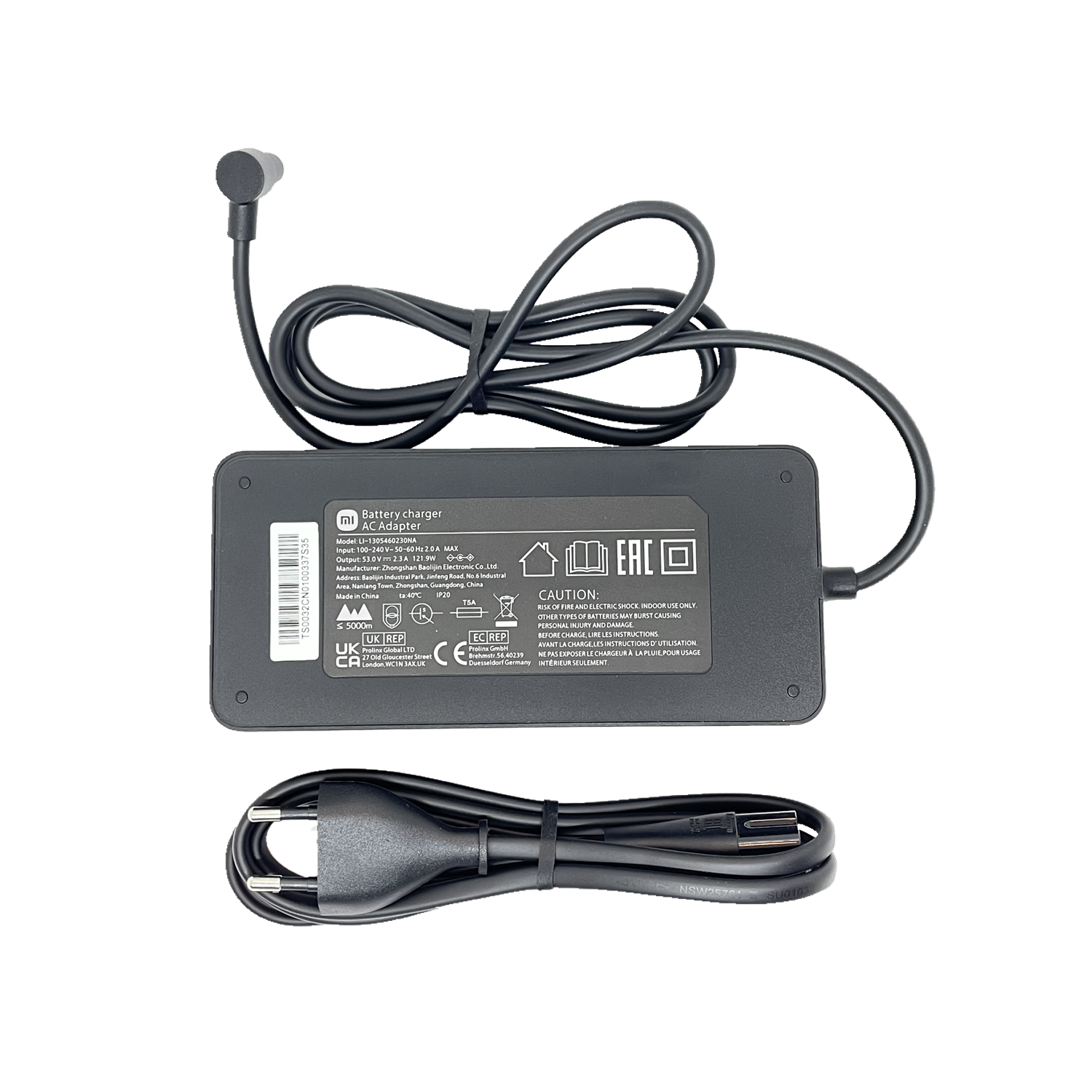Xiaomi Scooter 4 Ultra Official Charger