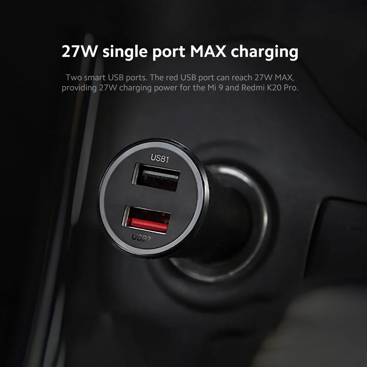 Mi 37W Dual-Port Car Charger