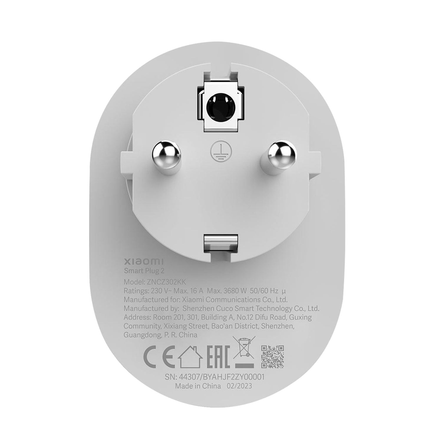 Xiaomi Smart Plug 2 EU - Class C