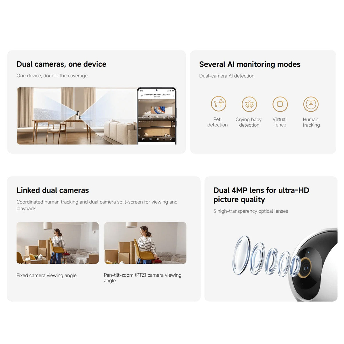Xiaomi Smart Camera C500 Dual EU - Class C