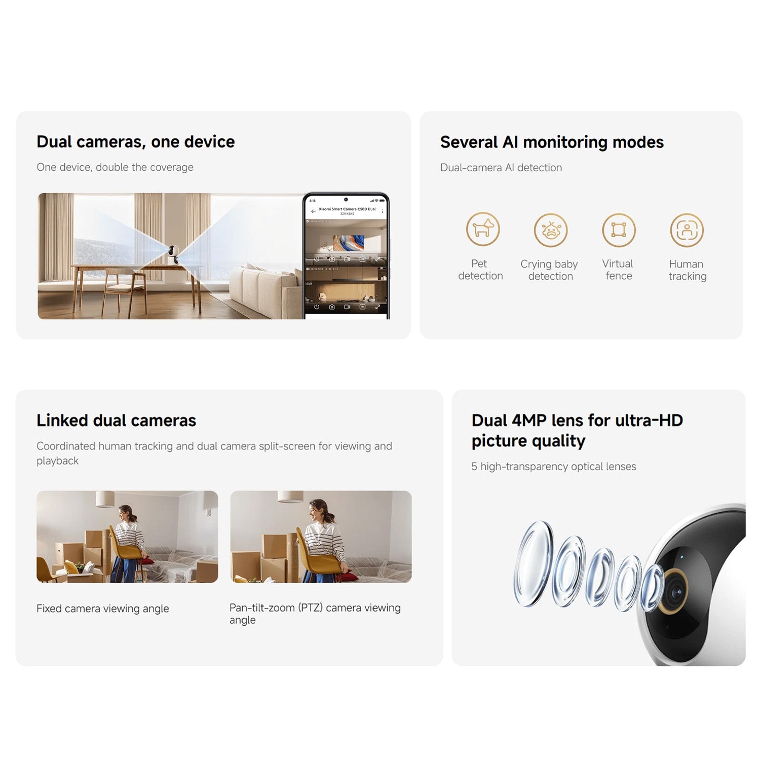 Xiaomi Smart Camera C500 Dual EU - Class B