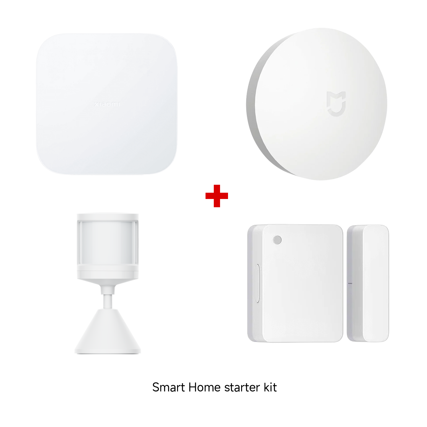 Xiaomi Motion Sensor 2S + Smart Home Hub 2 + Wireless Switch + Door and Window Sensor 2