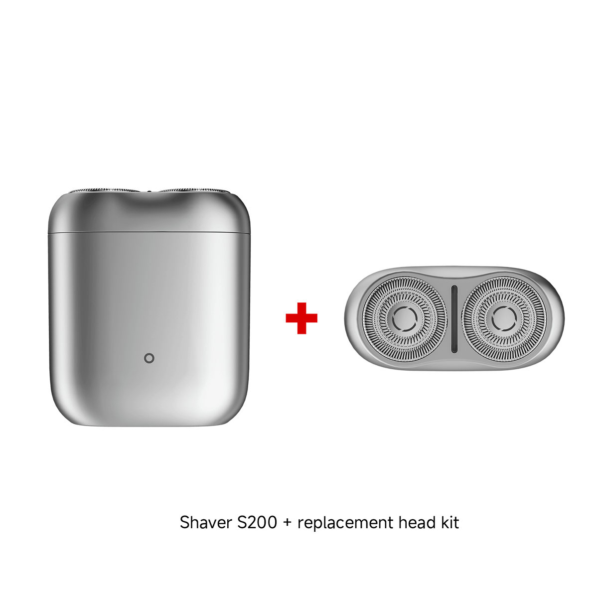 Xiaomi Electric Shaver S200 Replacement Head Gray + Electric Shaver S200 Gray