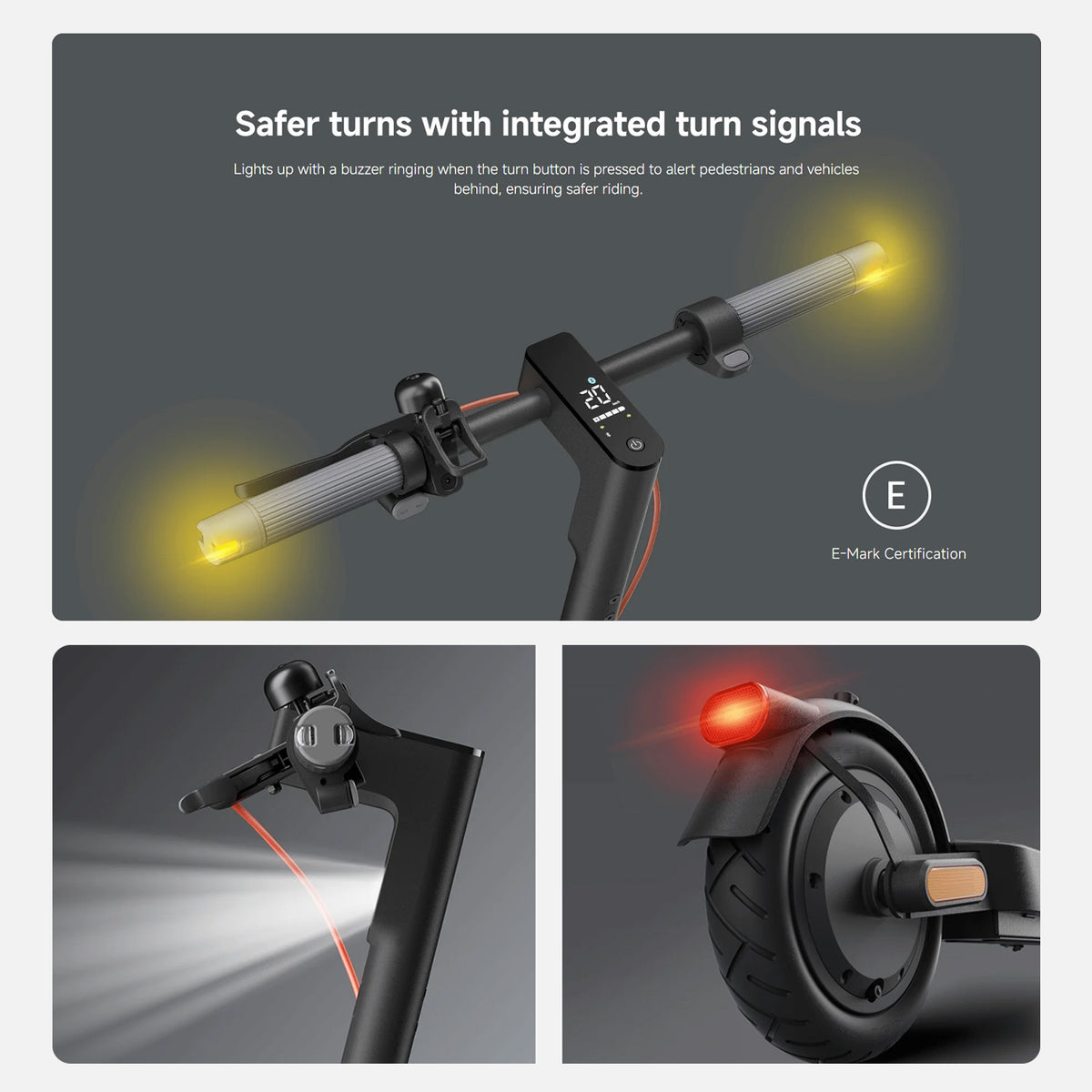 Xiaomi Electric Scooter 5 Räckvidd: 60 km
