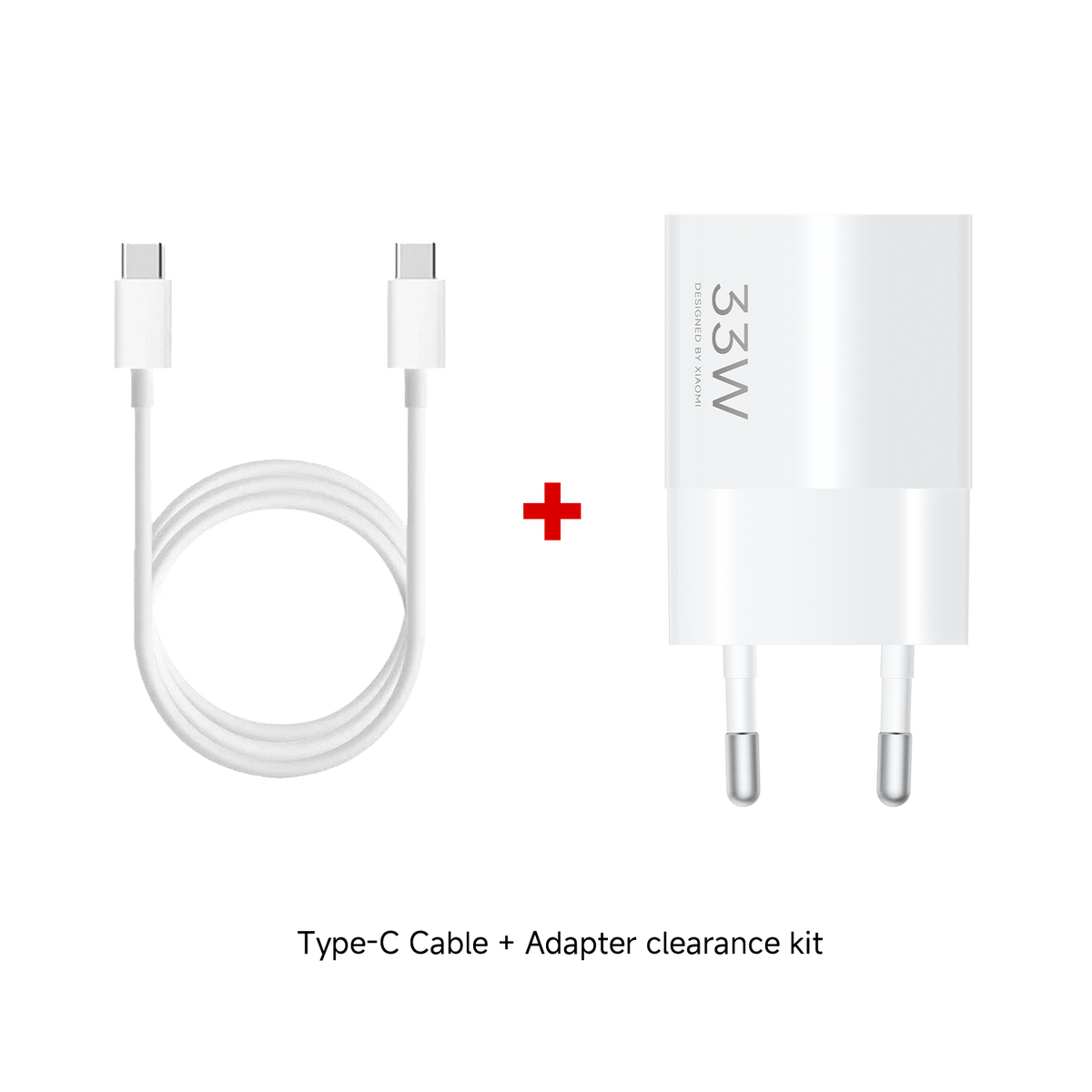 Xiaomi 33W Nano Power Adapter+USB-C Cable Bundle