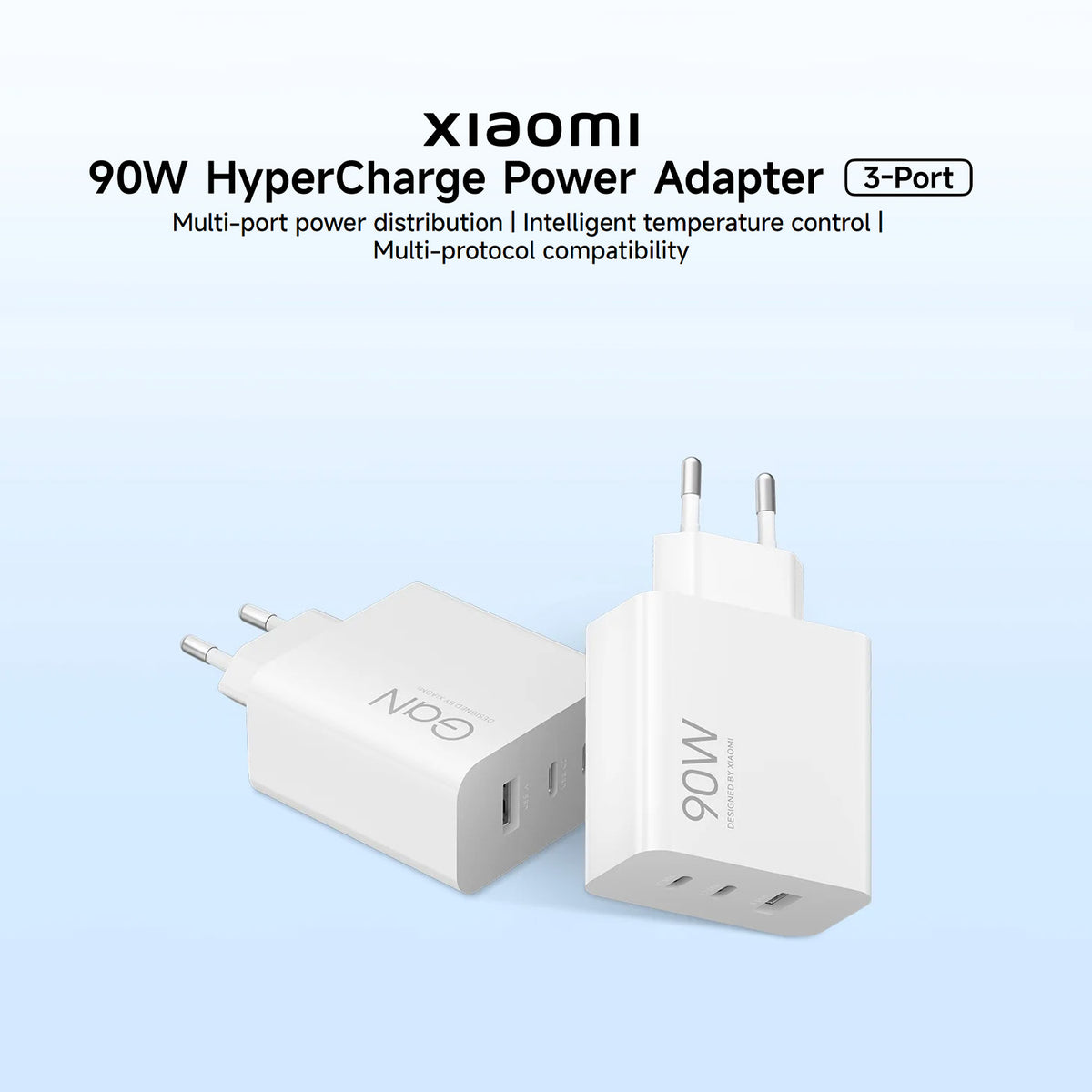 Xiaomi 90W HyperCharge Power Adapter(3-Port) EU