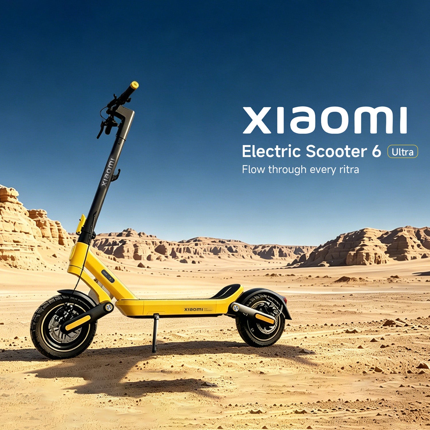 Xiaomi Electric Scooter 6 Ultra GL Räckvidd: 75 km