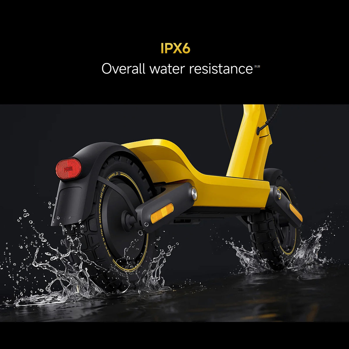 Xiaomi Electric Scooter 6 Ultra GL Räckvidd: 75 km