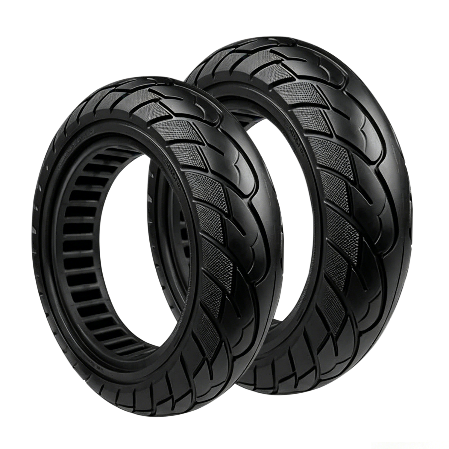 2st Punkteringsfritt "Honeycom däck till scooter med 10"  Xiaomi 4 / 4 Lite 2nd Gen