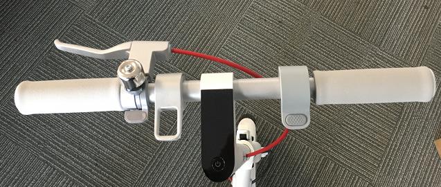 Electric Scooter Handle grip-White-Right