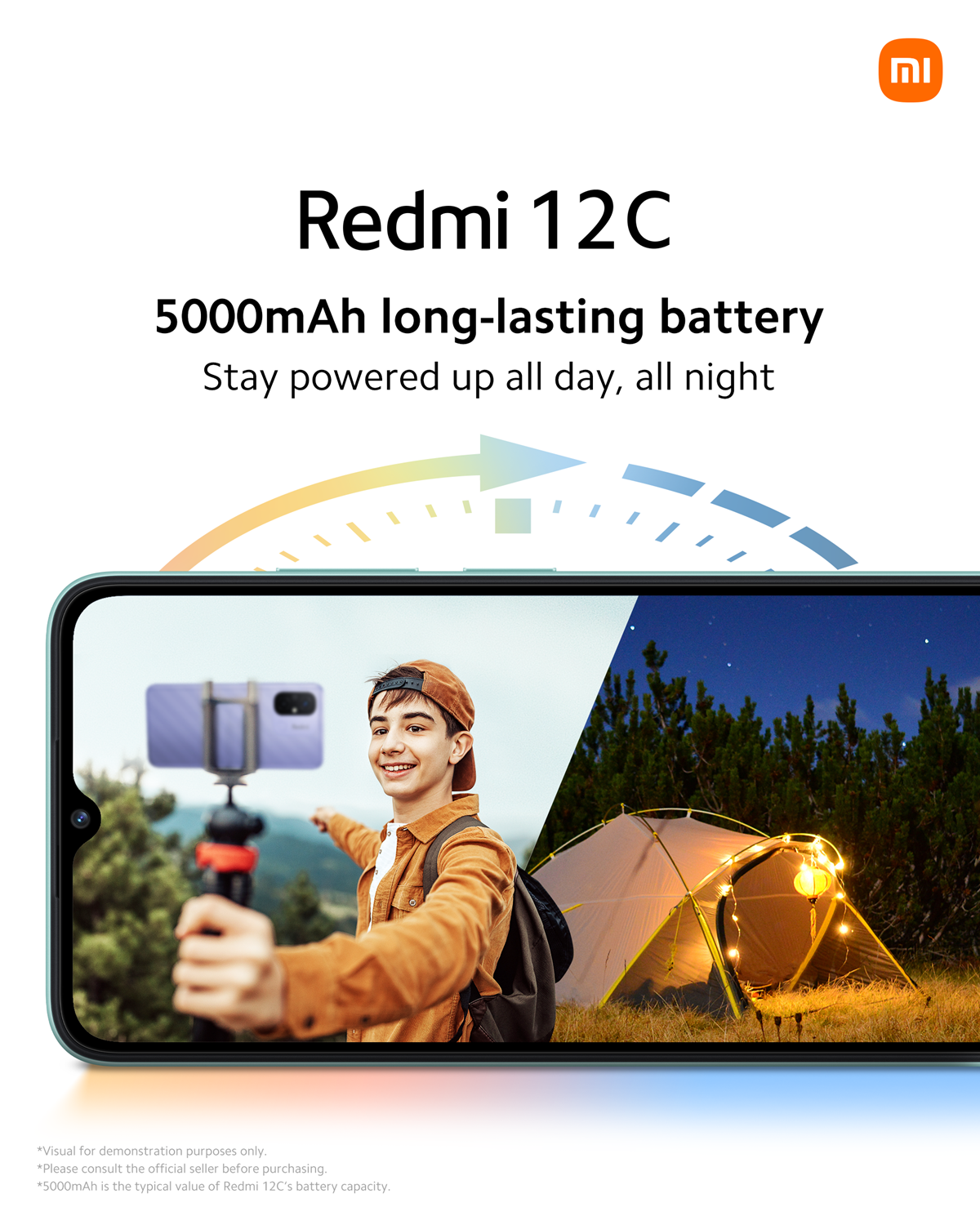 Xiaomi Redmi 12C Graphite Gray 3+64GB - Demo