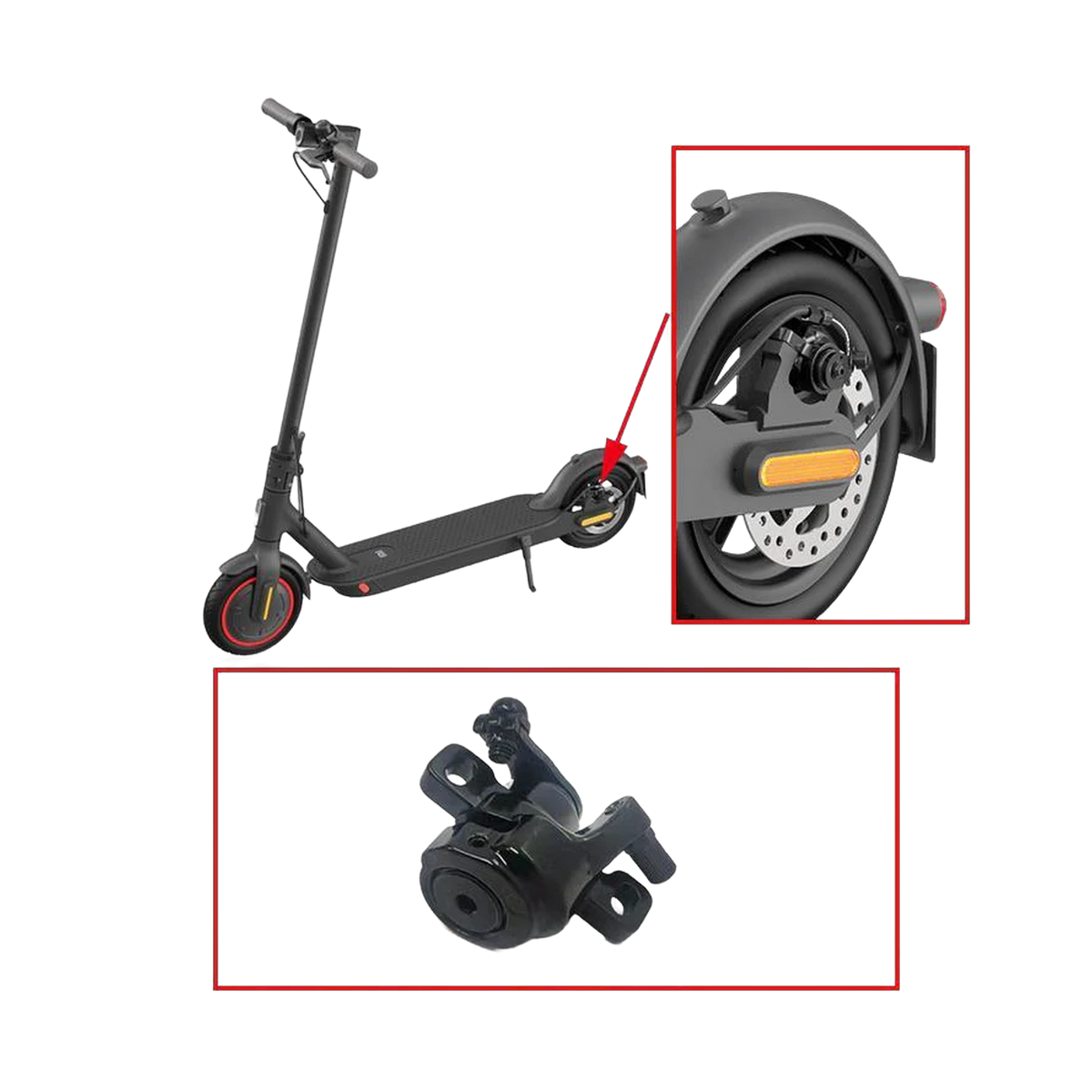 Disc Brake Base-Mi Electric Scooter Pro