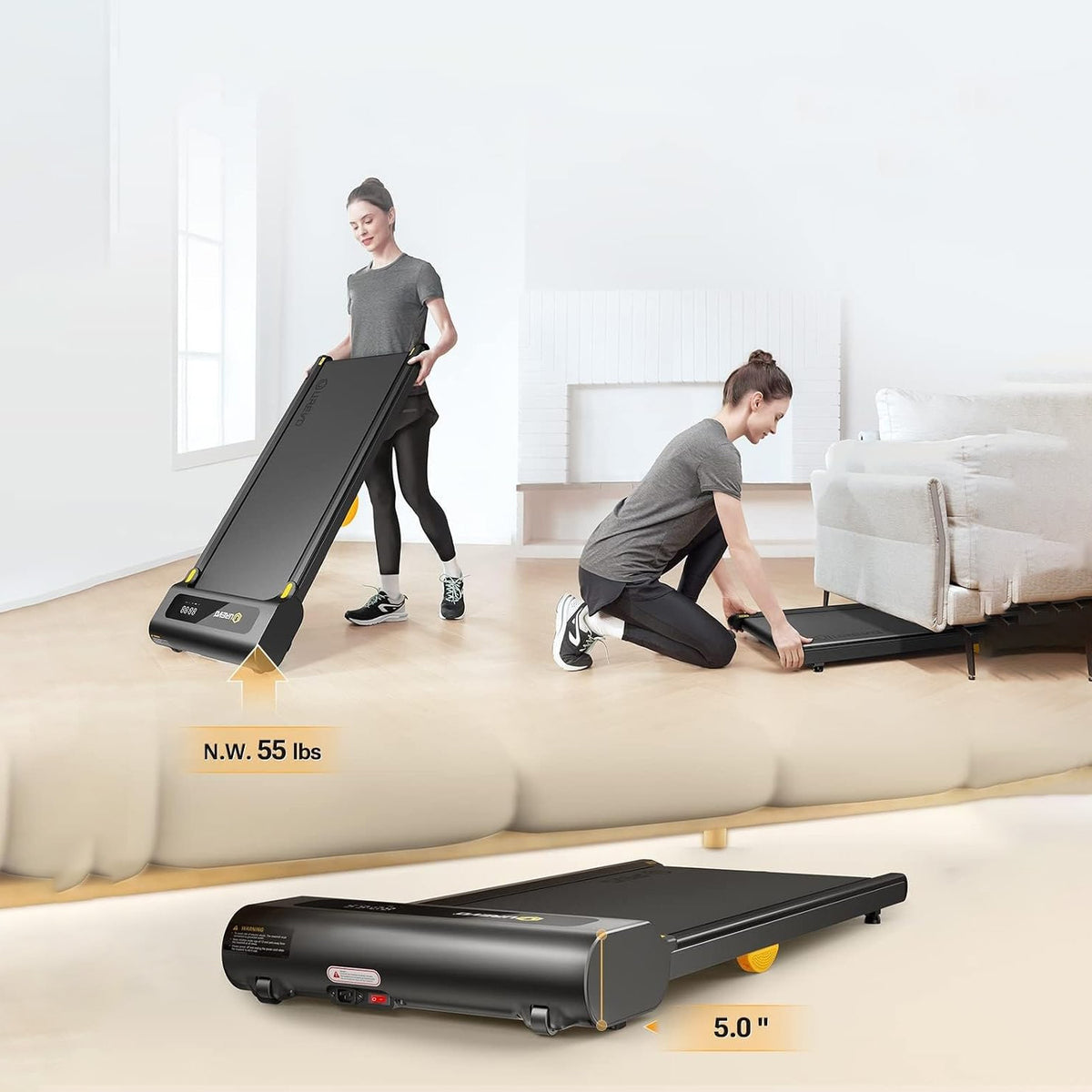 UREVO Spacewalk Lite walking treadmill