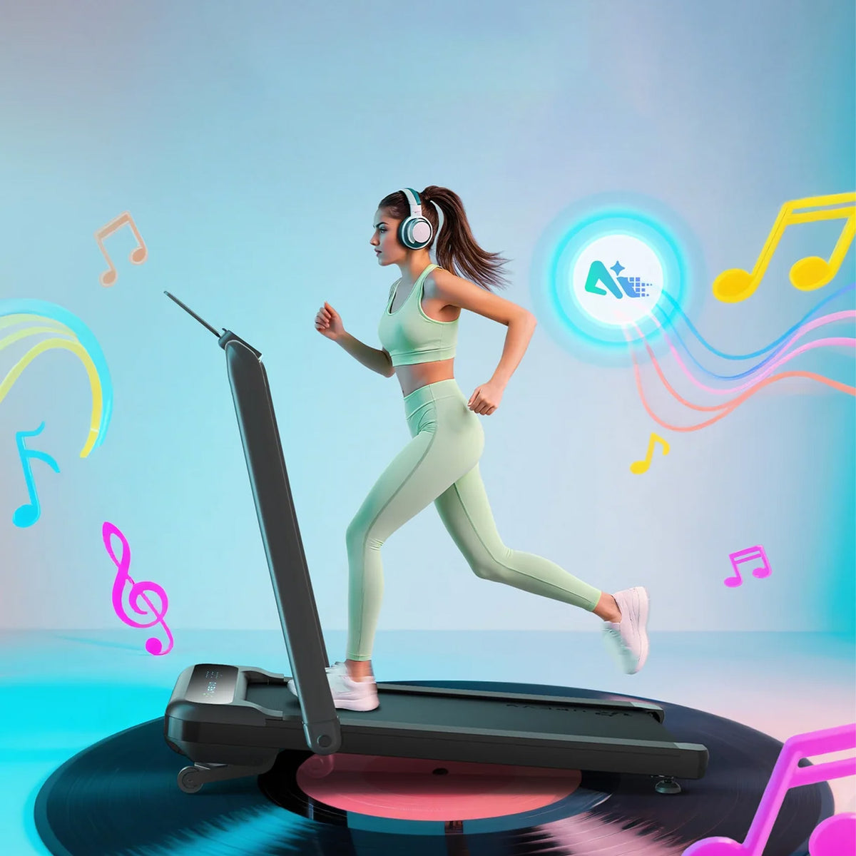 UREVO Strol 2S PRO 2-IN-1 Walking & Running Treadmill