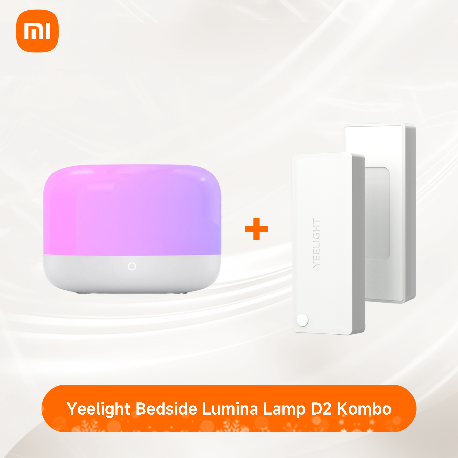 Yeelight LED Smart Lamp D2+ LED Sensor Drawer Light Kit Black Bundle