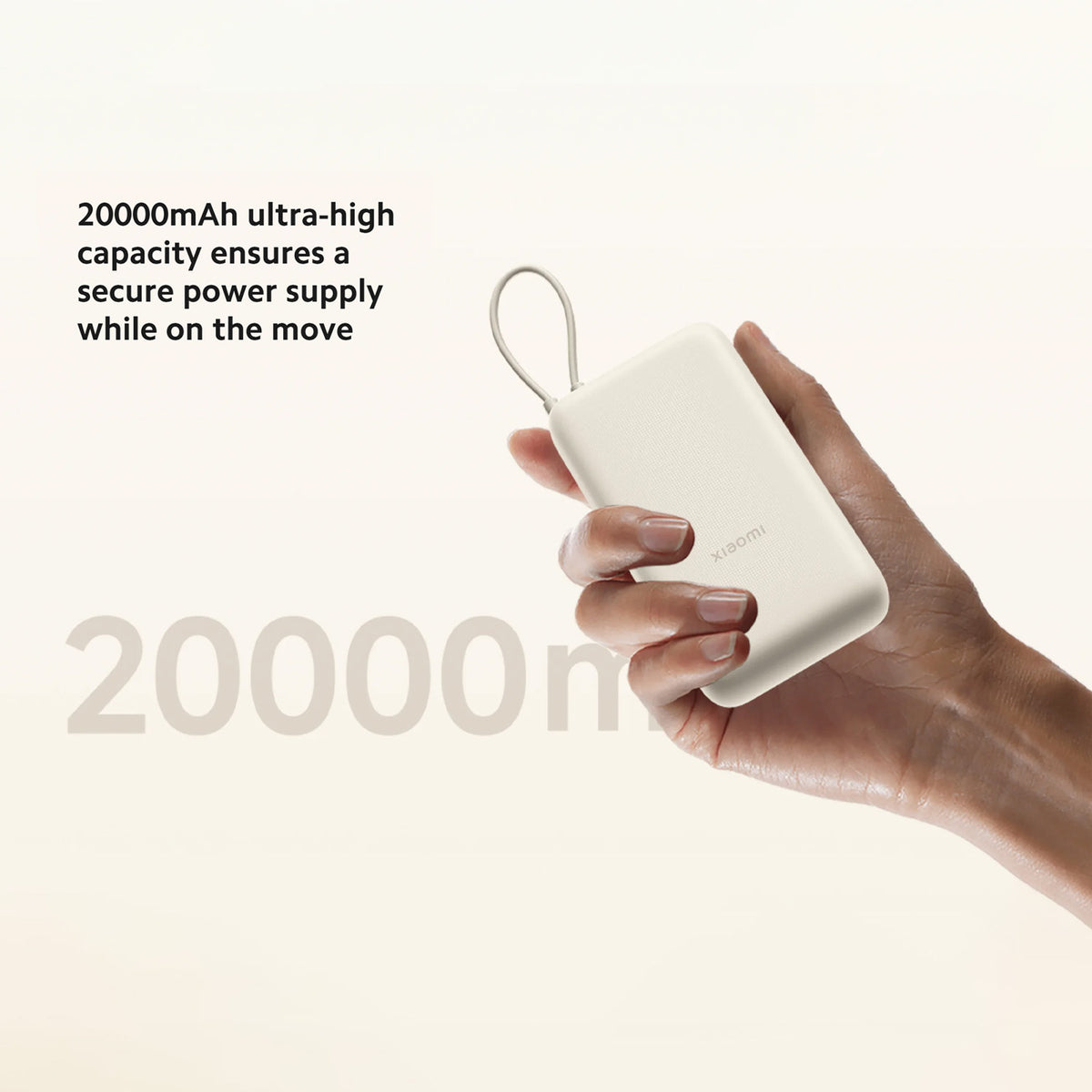 Xiaomi 33W Power Bank 20000mAh (Integrated Cable) GL