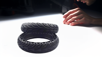 Tyres puncture-free replacement both wheels