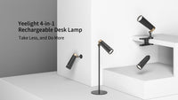 4-in-1 rechargeable desk lamp