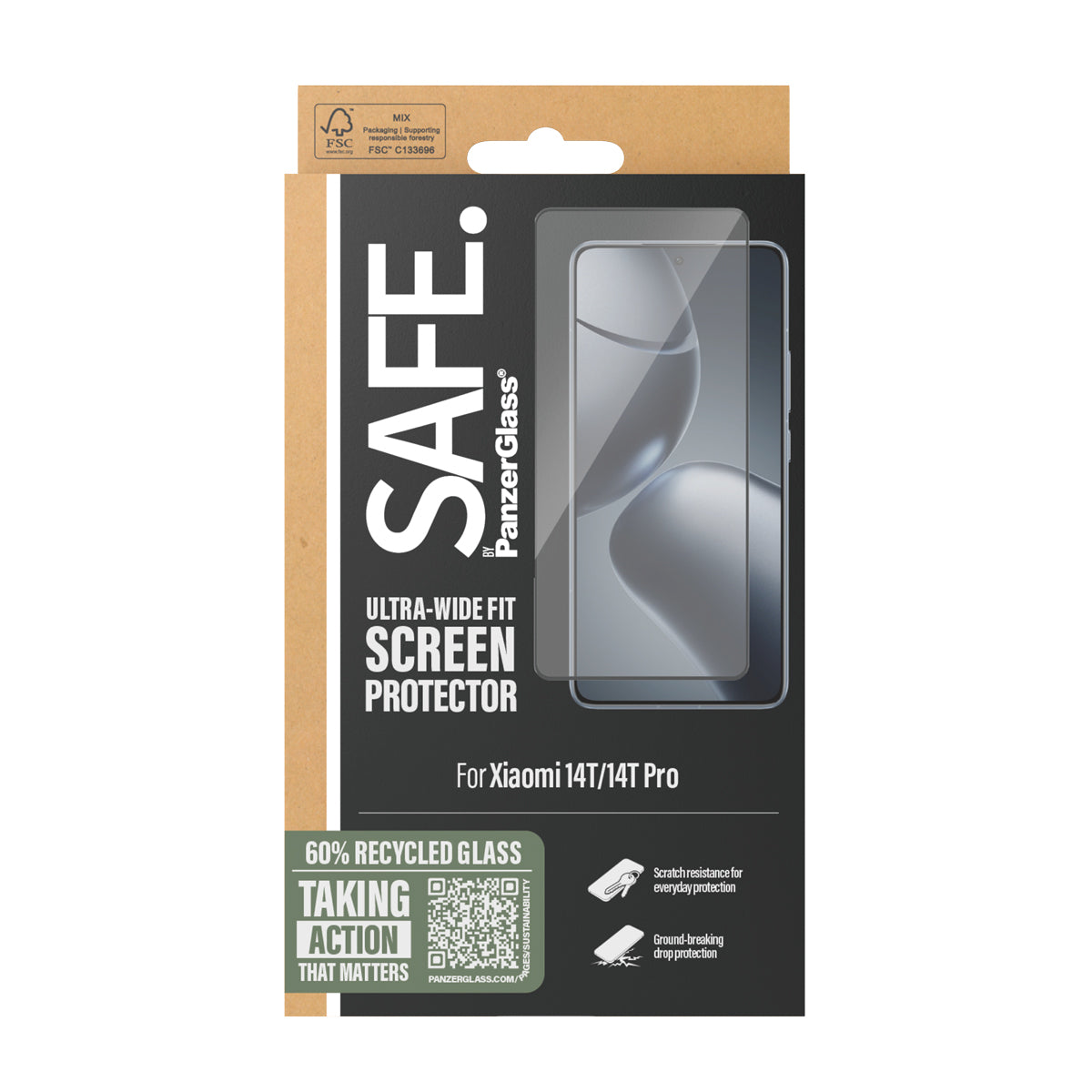 Panzer screen protector Xiaomi 14T/14T Pro - Class A